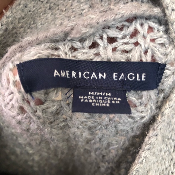 American Eagle Waffle Knit Sweater - Picture 3 of 4